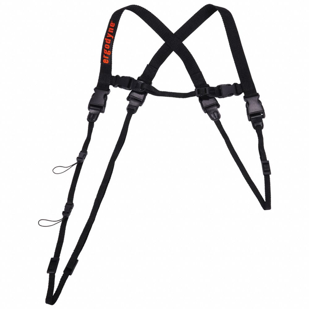 Scanner Harness, Barcode Scanner Lanyard, Polyester, XL, 33 Inch Ht, 15 Inch Wd