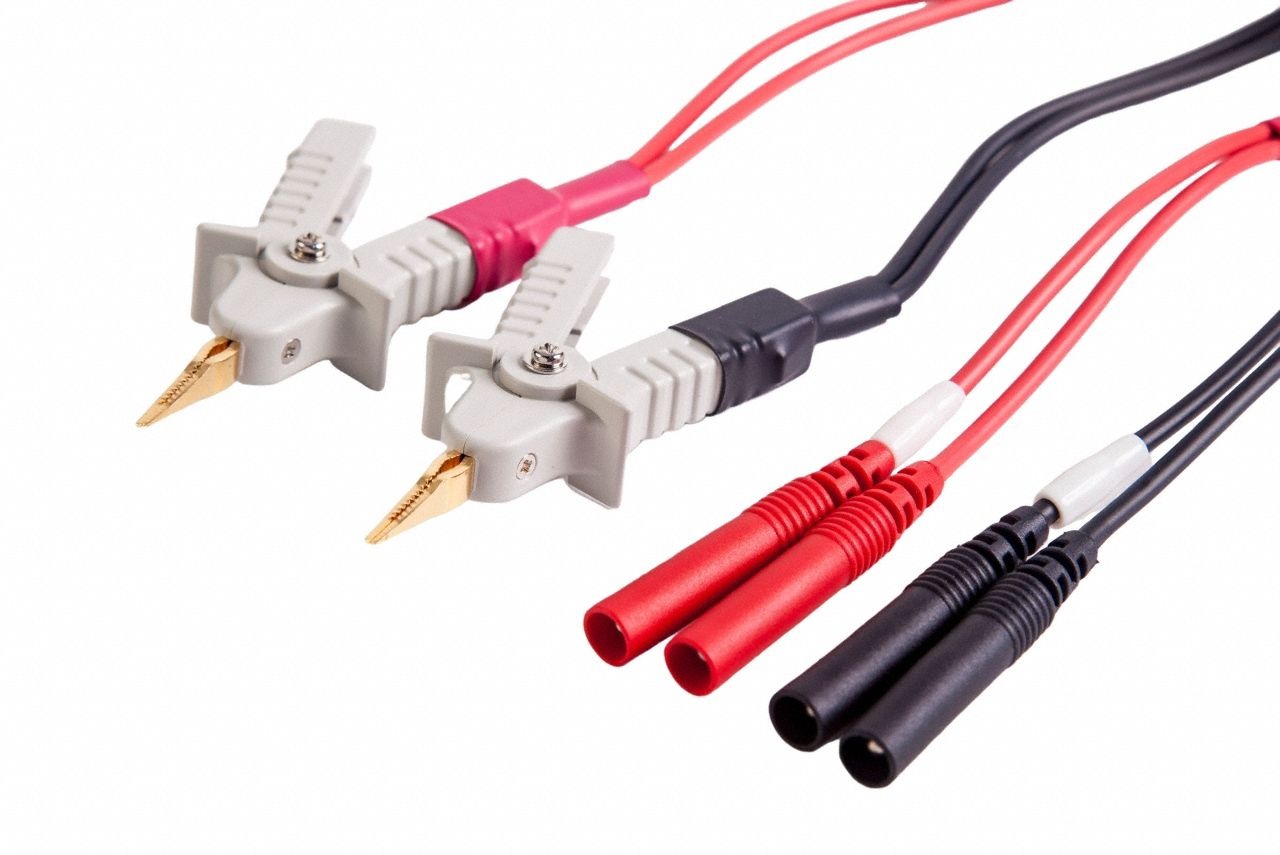 Test Leads, Test Lead Set, 5.7 Inch Test Lead Length, Milli ohmmeters