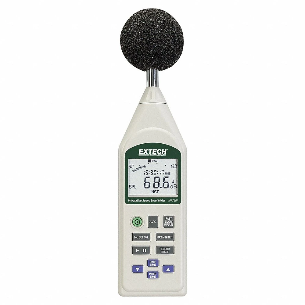 Sound Level Meter, 30 dB, Sound Level Meters, 30 dB-130 dB, 31.5 hz-8 k hz, NIST, A/C