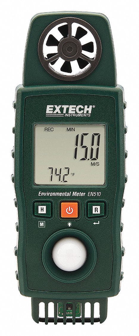 Environmental Meter, -148 To 2372 Deg. F Surface Temp. Range