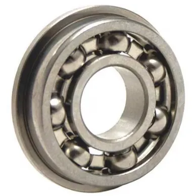 EZO SFR168 A3MC3AF2 Miniature Ball Bearing, 168, 1/4 Inch Bore, 0.422 Inch Flange Dia, Open, 3/8 Inch OD | CP4VWH 45VA85