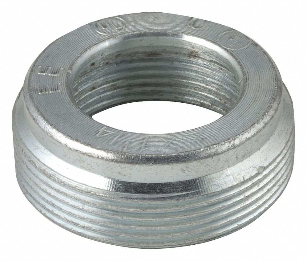 FABORY 1145 Reducing Bushing, Steel, 1/2 To 1 1/4 In Trade Size, 1 1/4 To 1/2 Inch Reduction | CH6TGB 52AW56