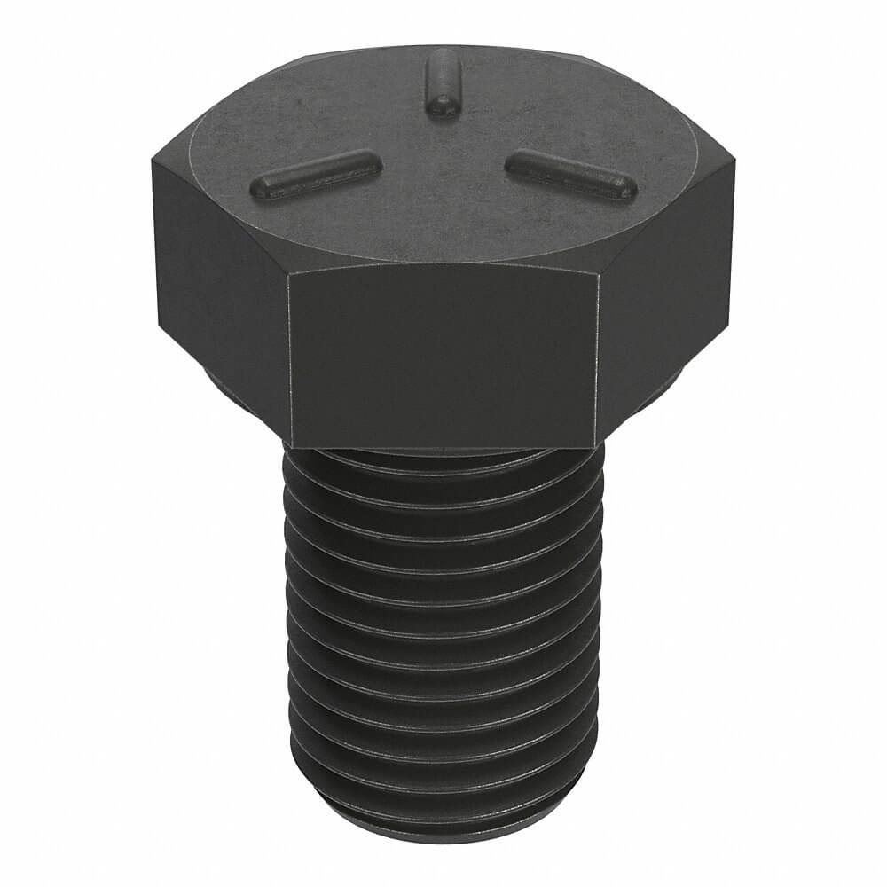GRAINGER N01000.112.0200 Hex Head Cap Screw 1-1/8-7x2 Steel Grade 5 Plain | AH8MHH 38WG37