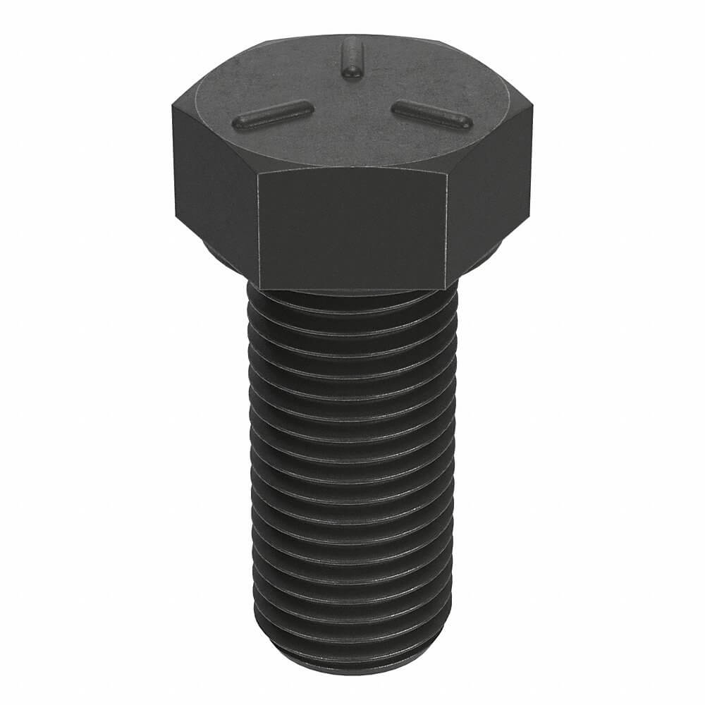 GRAINGER N01060.050.0100 Hex Head Cap Screw 1/2-20X1 Steel Grade 5 Plain, 25PK | AH8MJD 38WG56