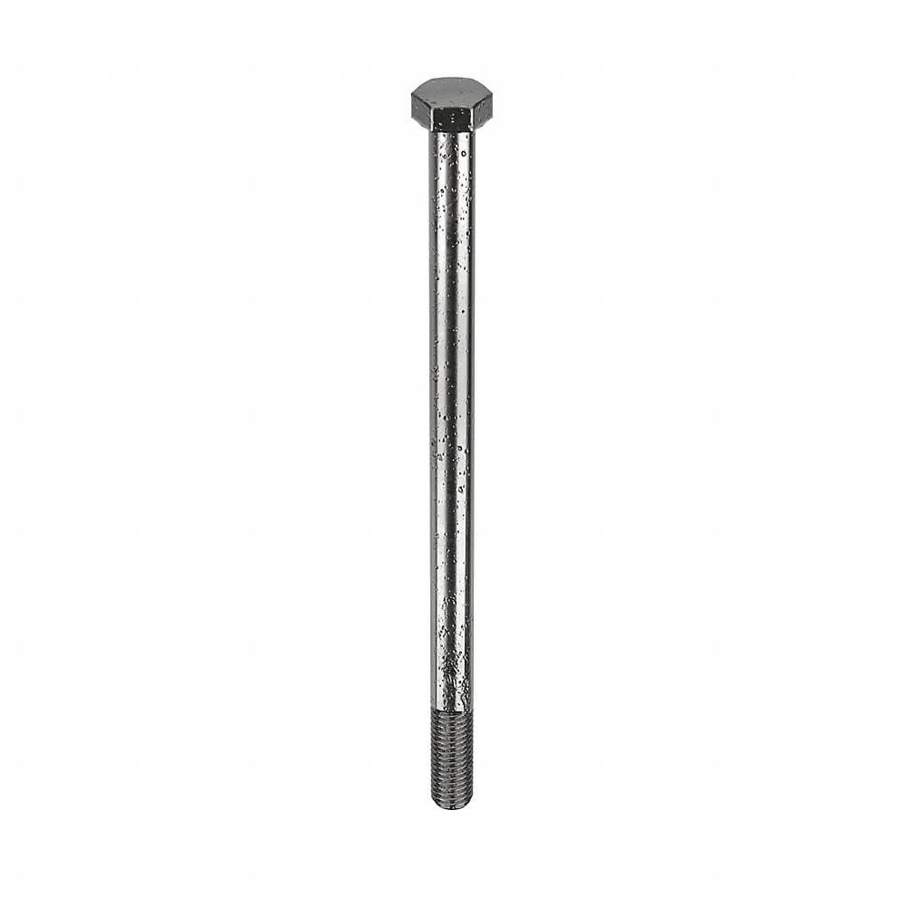 Hex Head Cap Screw, 5/8 In - 11 Thread Size, Steel, 10 In Lg., 25/64 In Head Ht., Gr. 8