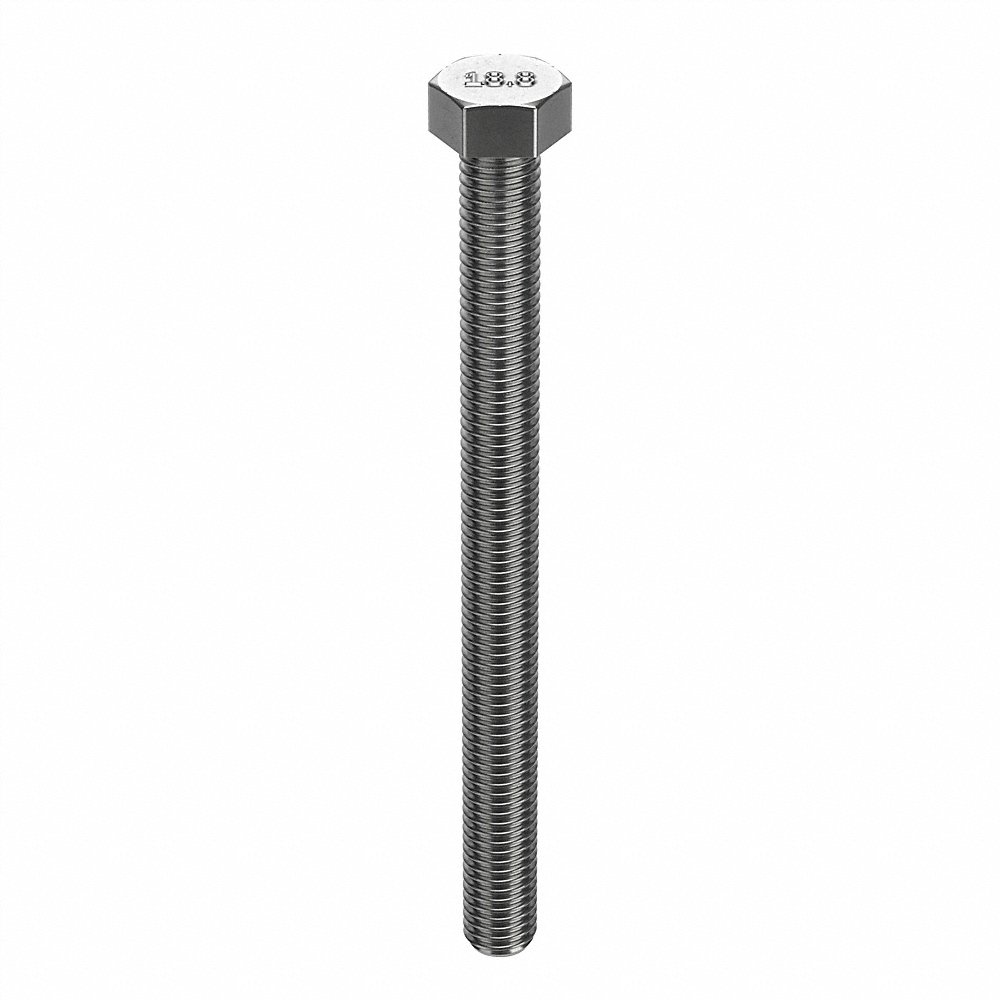 FABORY U51010.062.0600 Tap Bolt, 5/8-11 Inch Thread Size, 6 Inch Length, Stainless Steel, 5PK | CG8RYF 41UH21