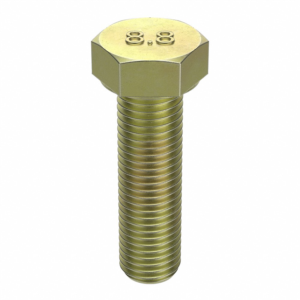 FABORY M01230.200.0090 Hex Head Cap Screw, M20 x 2.50 Thread Size, Class 8.8, 10PK | CG8CRD 38CN44