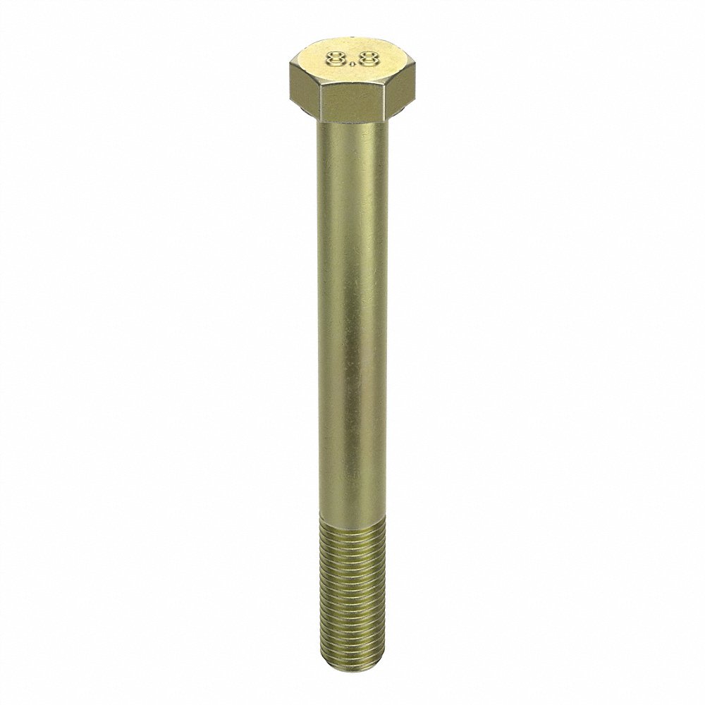FABORY M01220.140.0100 Hex Head Cap Screw, M14 x 2 Thread Size, Class 8.8, 25PK | CG8CJQ 38CL92
