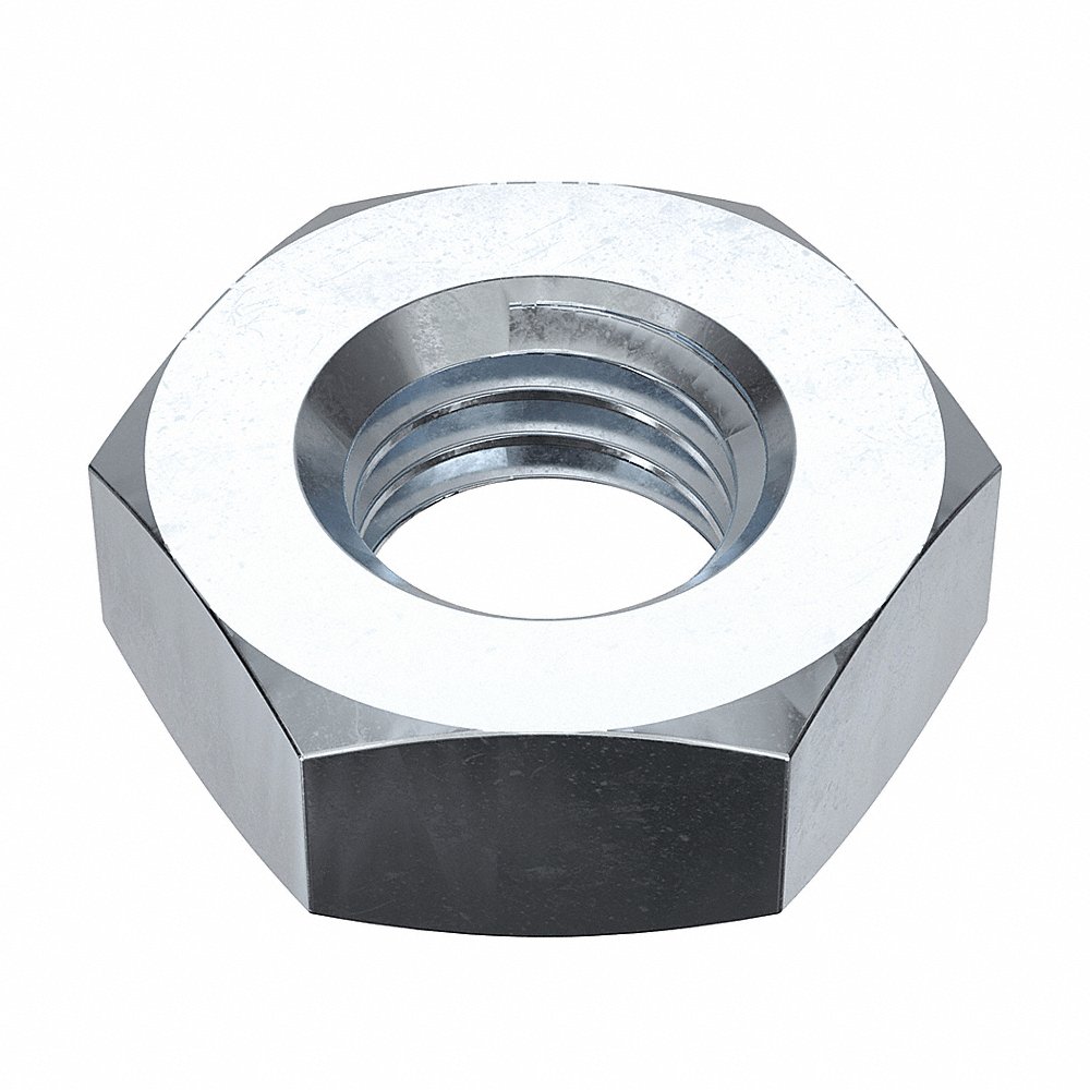 FABORY U11370.025.0001 Jam Nut, 1/4-28 Thread Size, Grade A Grade | CG8LWJ 41VK78