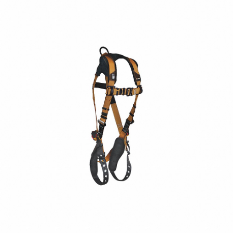 FALLTECH G7080BRM Full Body Harness, Positioning, Quick-Connect/Quick-Connect, Cam, M, Padded | CP4XDA 55MK75