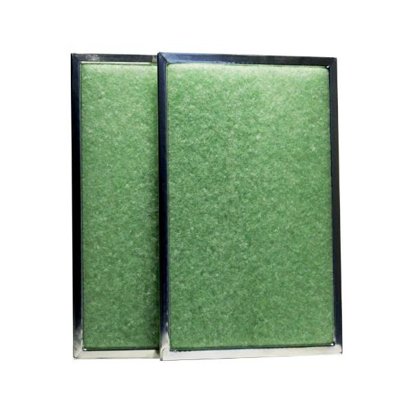 FANTECH 414922 Filter Kit, MERV8, 200 cfm, 11.5 x 15 Inch Size, Pack Of 2 | CL3ZCN