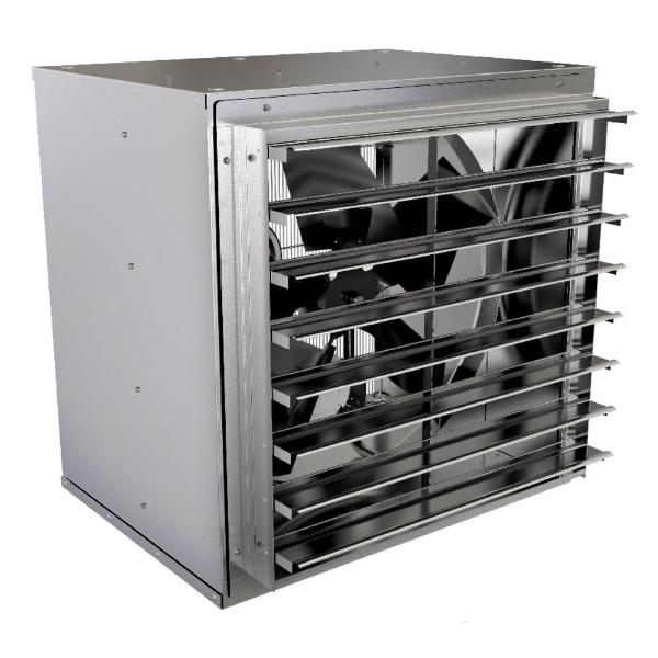 FANTECH 47066 Cabinet Wall Exhaust Fan, 9520 cfm, 30 Inch Belt Drive, 1 Phase | CL3YKQ