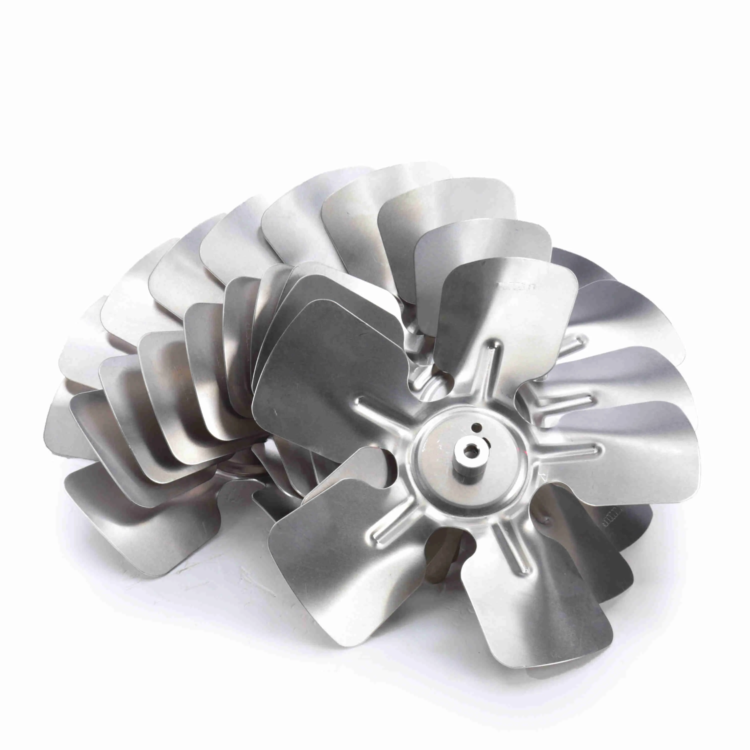 Fixed Hub Fan Blade, 5 Blade, 1/4 Inch Bore, 24 Deg Pitch, 8 Inch Dia