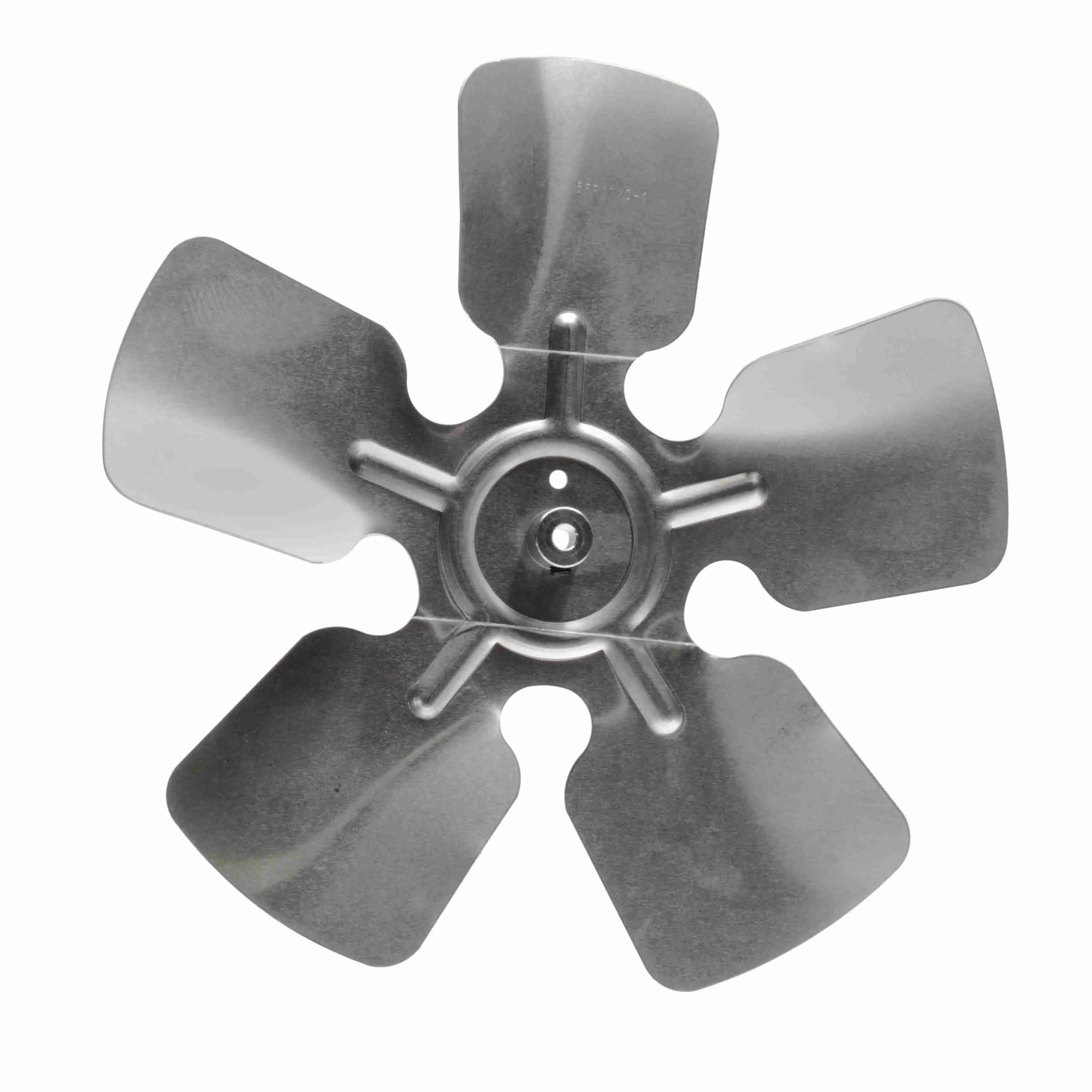 Fixed Hub Fan Blade, 5 Blade, 1/4 Inch Bore, 20 Deg Pitch, 10 Inch Dia