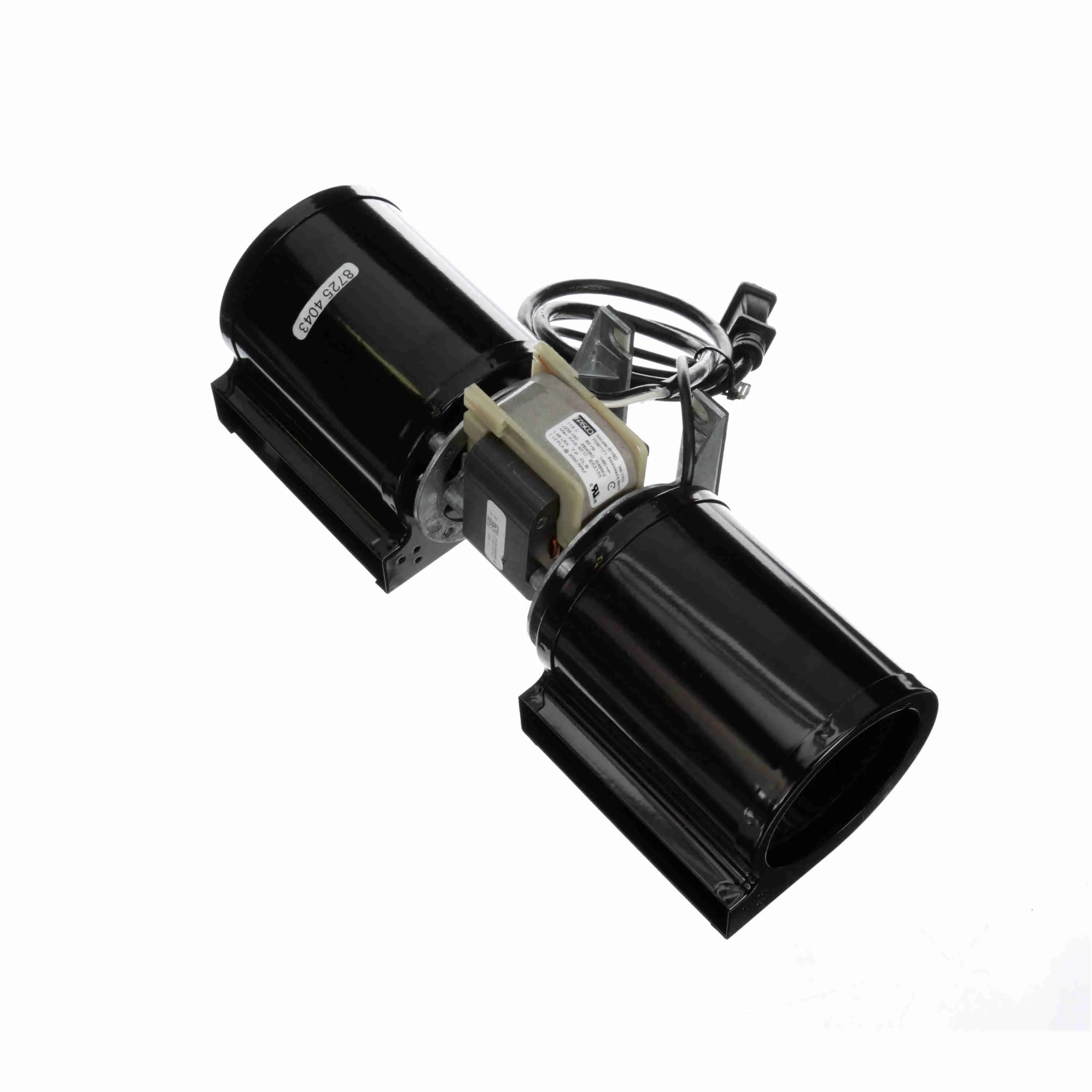 Rectangular Outlet Shaded Pole Centrifugal Blower, 115 V, No Flange