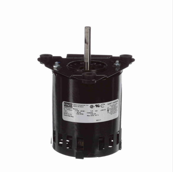 FASCO D1173 Condenser Fan Motor, 1/35 HP, 1550 RPM, 115V AC, 3.3 Inch Frame | CH9XAT 48GN68