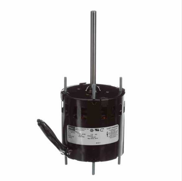 FASCO D130 Condenser Fan Motor, 1/40 HP, 1550 RPM, 115V AC, 3.3 Inch Frame | CH9XDW 48GN85