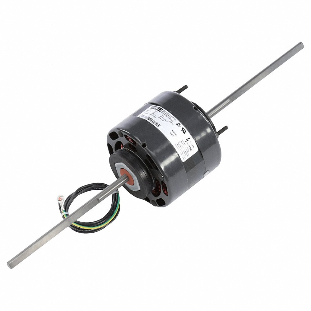 Fan Coil And Air Conditioner Motor, 1/15 HP, 1 Phase, 60 Hz, 115 V, 1550 RPM
