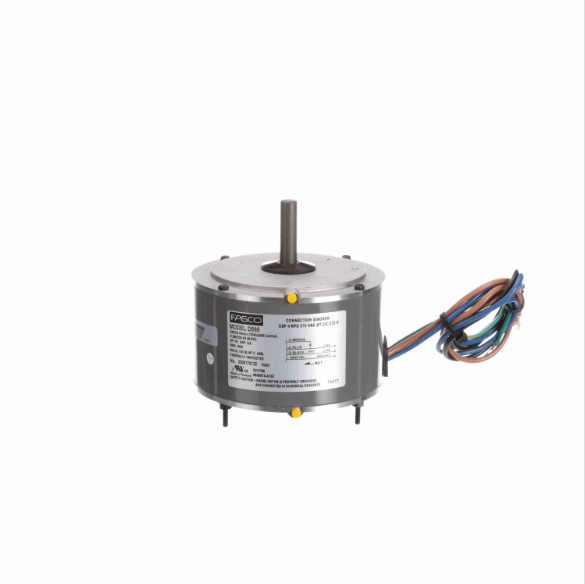 FASCO D895 Condenser Fan Motor, 1/8 HP, 1650 RPM, 200-230V AC, 48 Frame | CH9XAY 48GP12