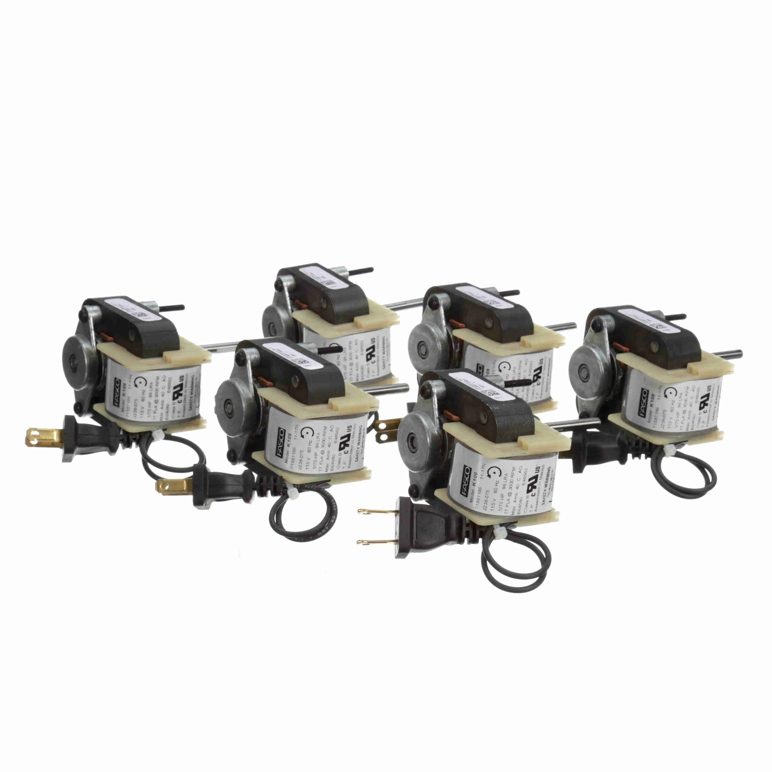 C-Frame / Skeleton Motor, 1/75 HP, 3000 rpm, 115 V