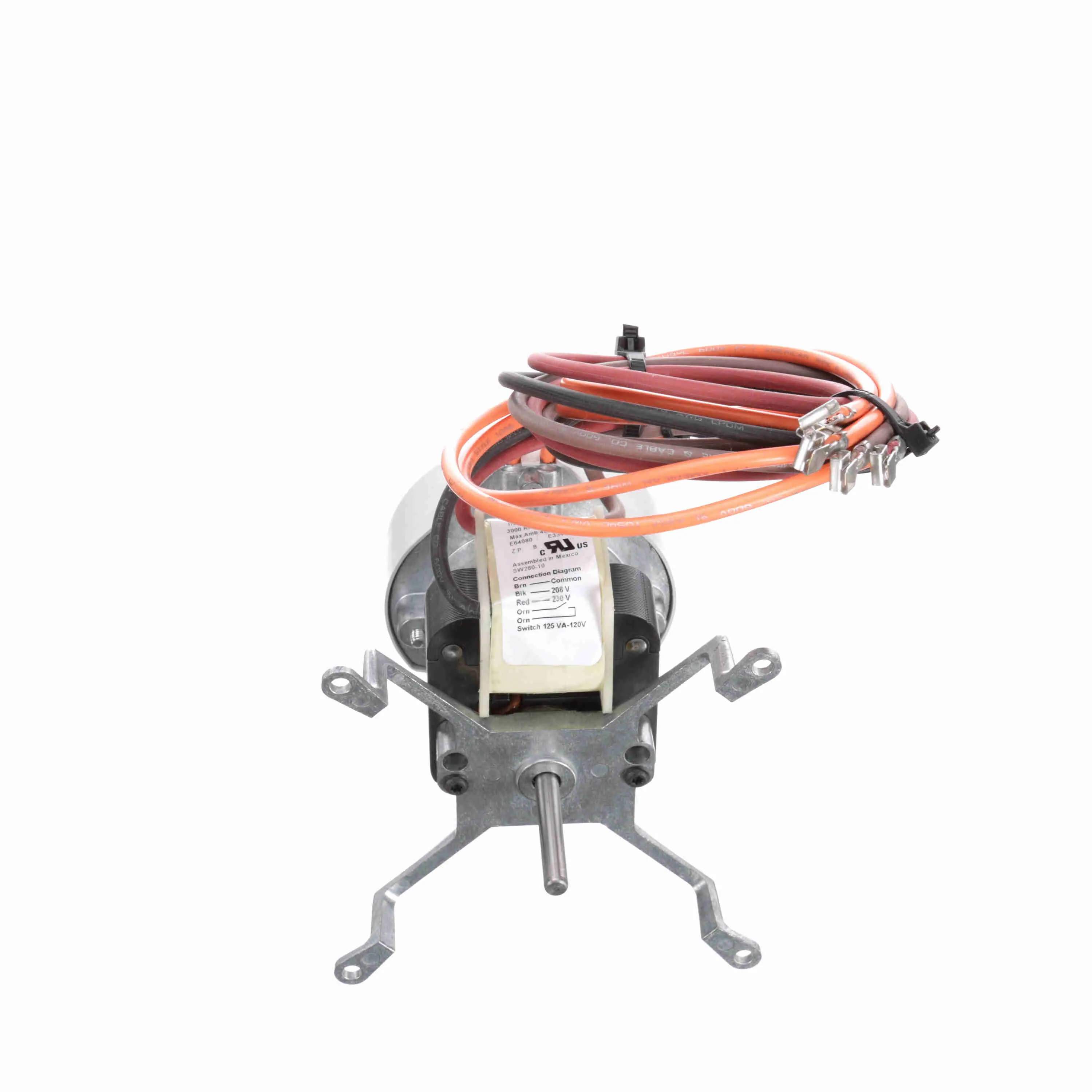 C-Frame / Skeleton Motor, 1/200 HP, 3000 rpm, 208/230 V