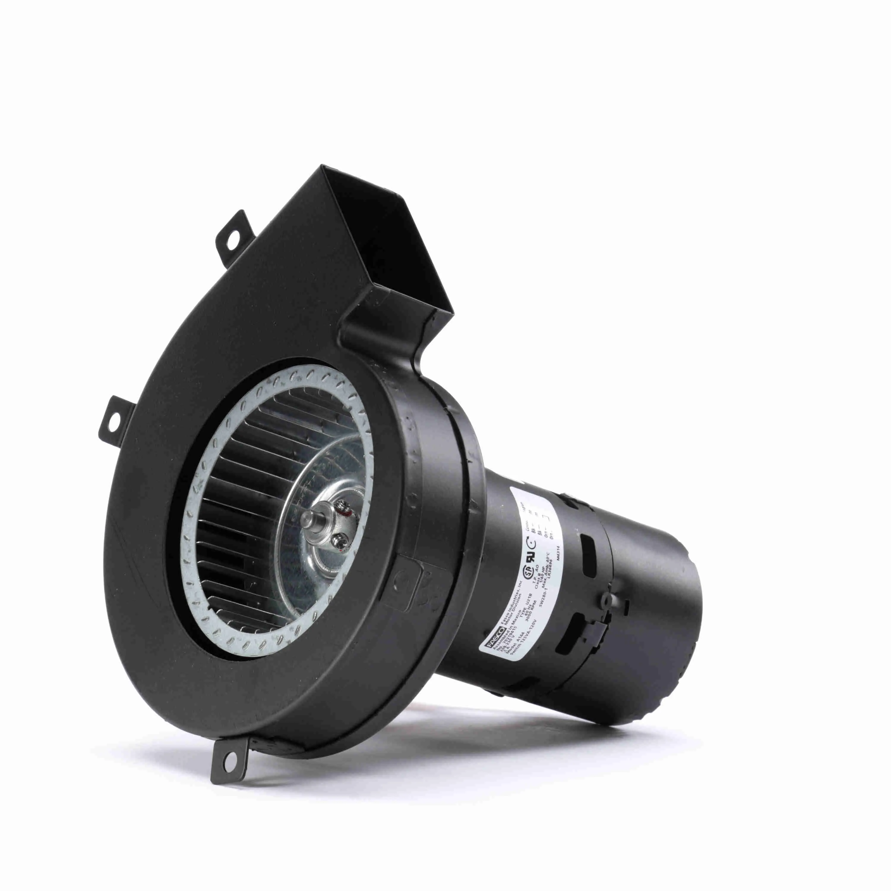 FASCO A144 OEM Blower, Rectangular, 4 1/2 Inch Wheel Dia., Shaded Pole Motor, 208/230V AC, Auto | CJ2XUN 45KC54