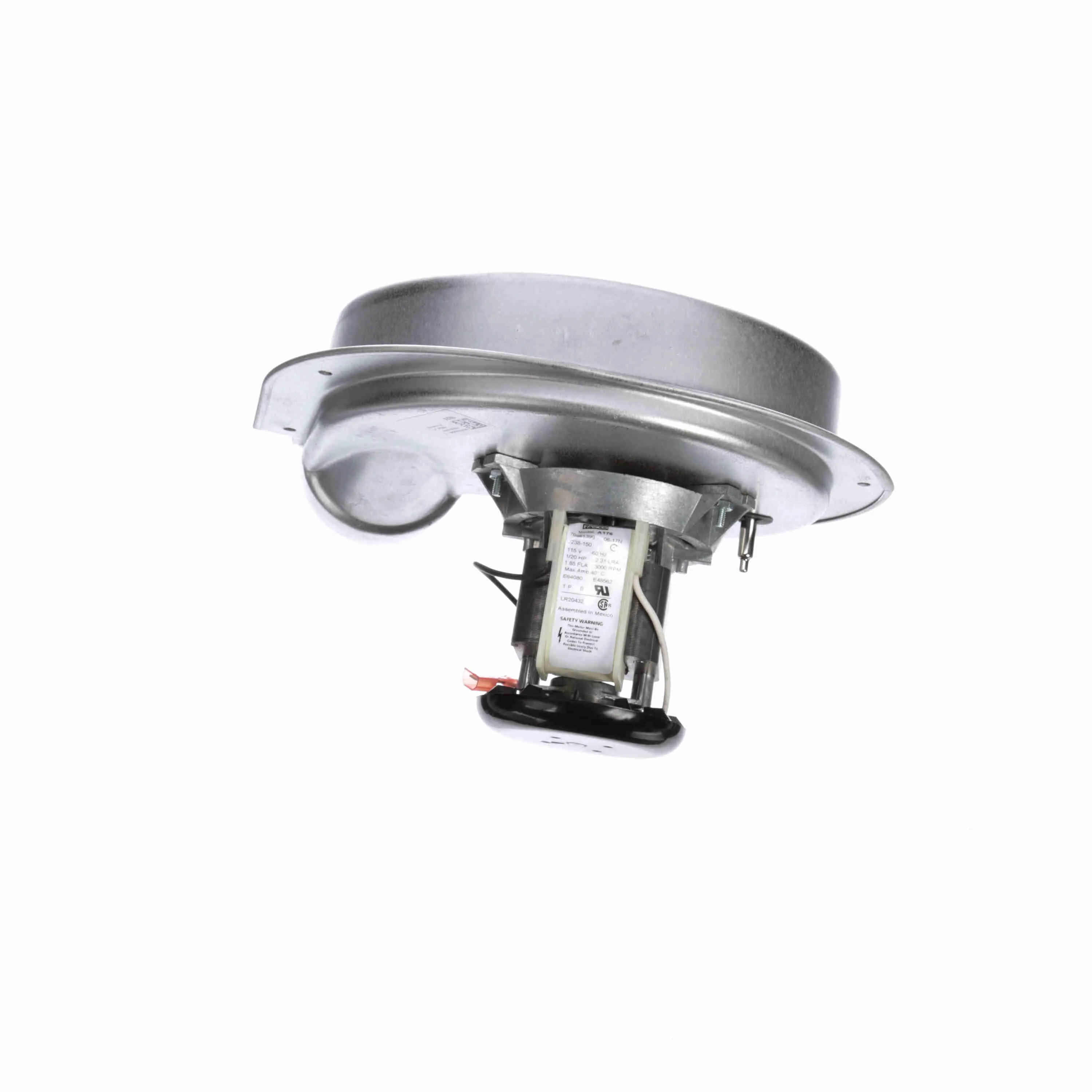 FASCO A176 OEM Blower, Round, 4 3/4 Inch Wheel Dia., Shaded Pole Motor, 115V AC, 1.85A | CJ2XWN 45KC70