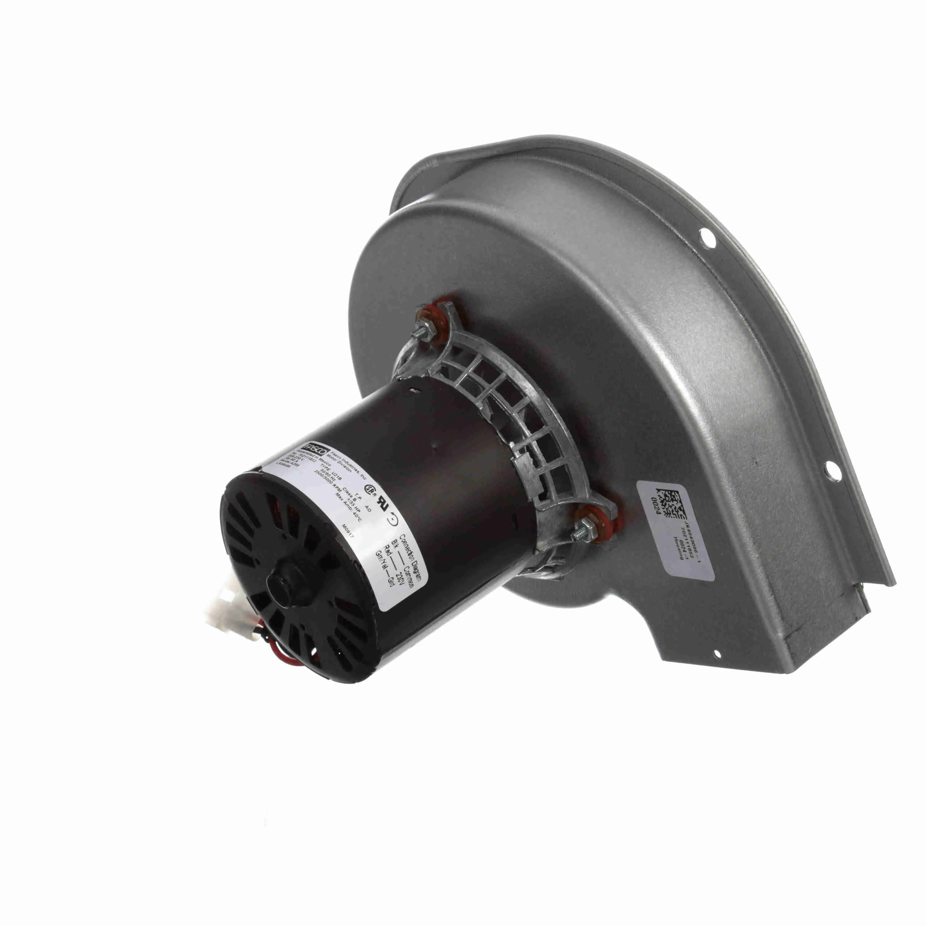 FASCO A269 OEM Blower, Rectangular, 4 3/4 Inch Wheel Dia., Shaded Pole Motor, 208/230V AC, Auto | CJ2XVH 45KD35