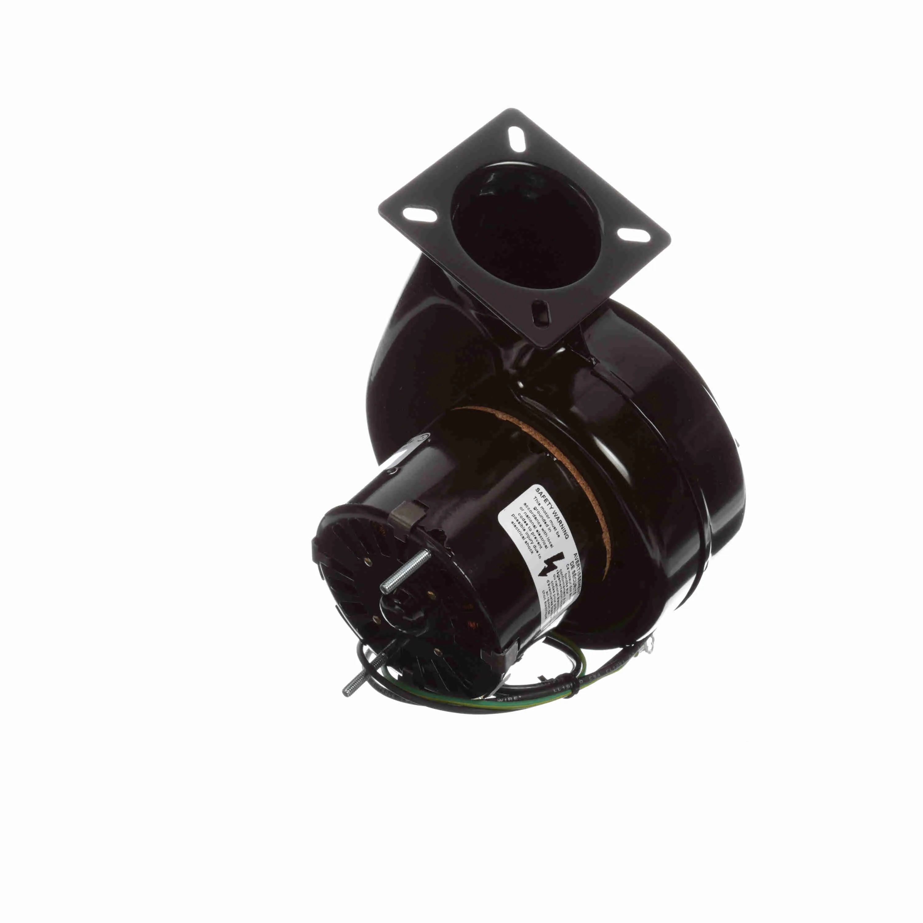 Round Outlet Shaded Pole Centrifugal Blower, 115 Volt, With Flange