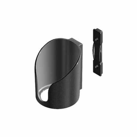 Cupholder, 4 11/16 Inch X 3 15/16 Inch X 3 15/16 Inch, Black