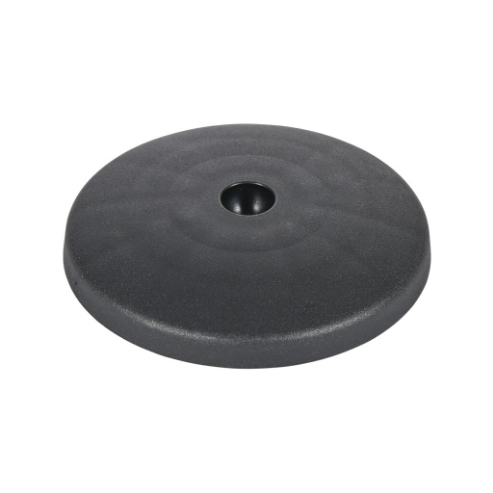 Swivel Base With Anti-Slip Plate, Black, 100mm, Nylon, Ball Joint Size 15