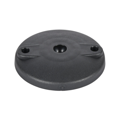 Swivel Base With Anti-Slip Plate, Black, 100mm, Nylon, Ball Joint Size 15