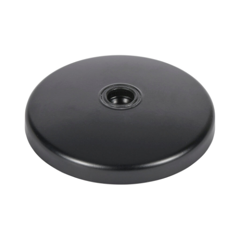 Swivel Base With Anti-Slip Plate, Black, 100mm, Die-Cast Zinc, Ball Joint Size 15