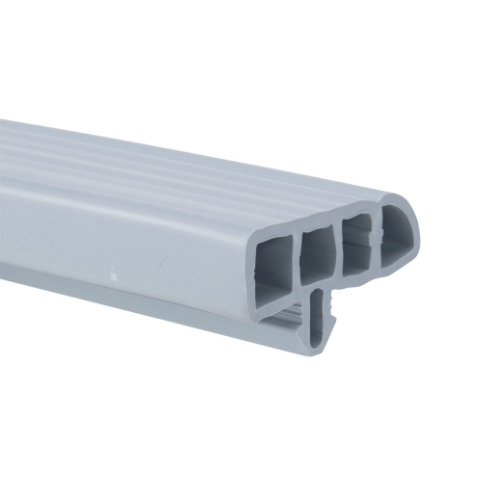 FATH 162930 Corner Protection Profile, Gray, 2000mm, Thermoplastic Rubber, Slot Size 8, Pack Of 5 | CV7VVX