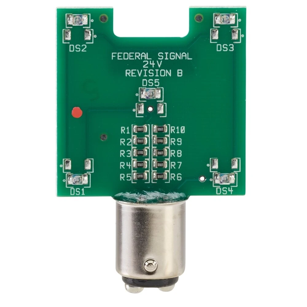 FEDERAL SIGNAL K8107199A-01 Led Lamp, 24Vdc, Red | DZ2KZT