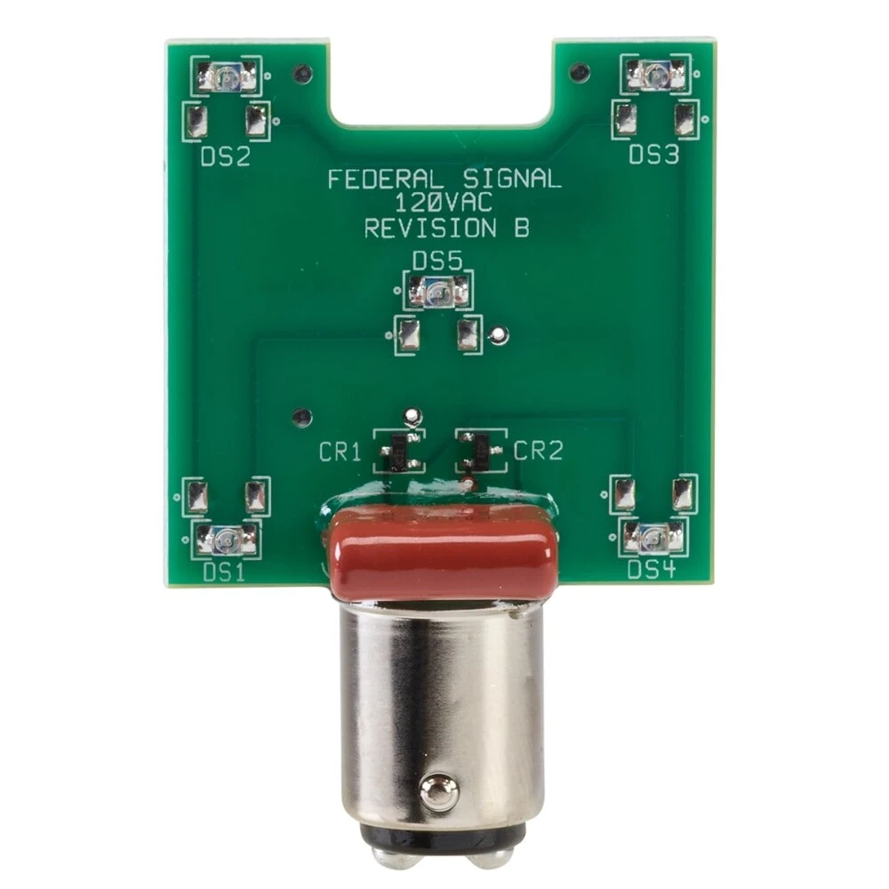 FEDERAL SIGNAL K8107200A-01 LED Lamp, 120VAC, Red | DZ2KZY