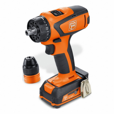 Drill Kit, 12VDC, Subcompact, 1/4 Inch Chuck, 2, 500 Rpm