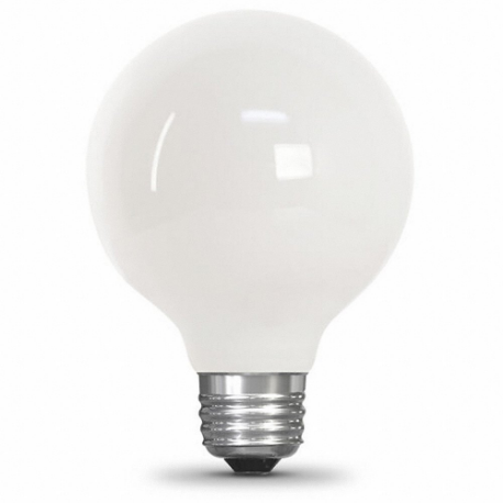 FEIT ELECTRIC LED G2540W930CA/FIL/3 Bulb G25, Medium Screw, Medium Screw, 40 W, 3000K, 3.8 W Watts, 3 Pack | CP4ZDQ 797U87