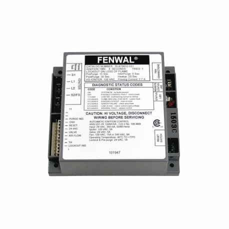 FENWAL IGNITION CONTROLS 35-679652-551