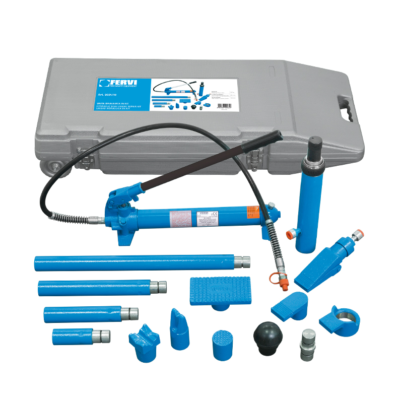 FERVI 0054/10 Hydraulic Body Frame Repair Kit, 4 Ton Capacity | CF3RQX