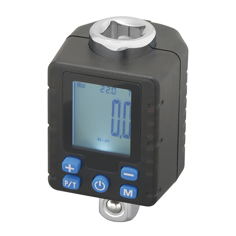 Digital Torque Meter, 1/2 Inch Size, 40/200Nm Capacity, 0.1Nm Readibility