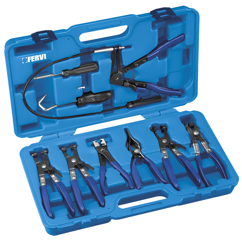 Auto Repairing Pliers Set, Steel, 9 Pieces