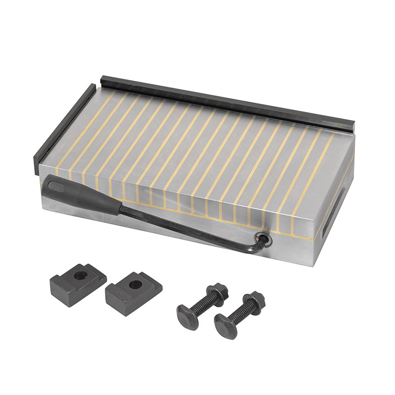 FERVI P077/1525 Permanent Magnetic Chuck, 250 x 150 x 60mm Size, Steel | CJ4KZK