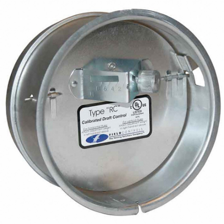 FIELD CONTROLS 6RC Barometric Damper, Oil | CP4ZVB 45DX61