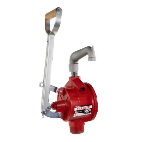 Piston Hand Operated Pump With Telescoping Tube & Pail Spout