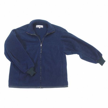 FIRE-DEX PCUSARFLEECE-M Usar Jacket, M, Navy, 42 Inch Fits Chest Size, 29 To 33 Inch Length, Zipper, Fleece | CR3ATT 13A323