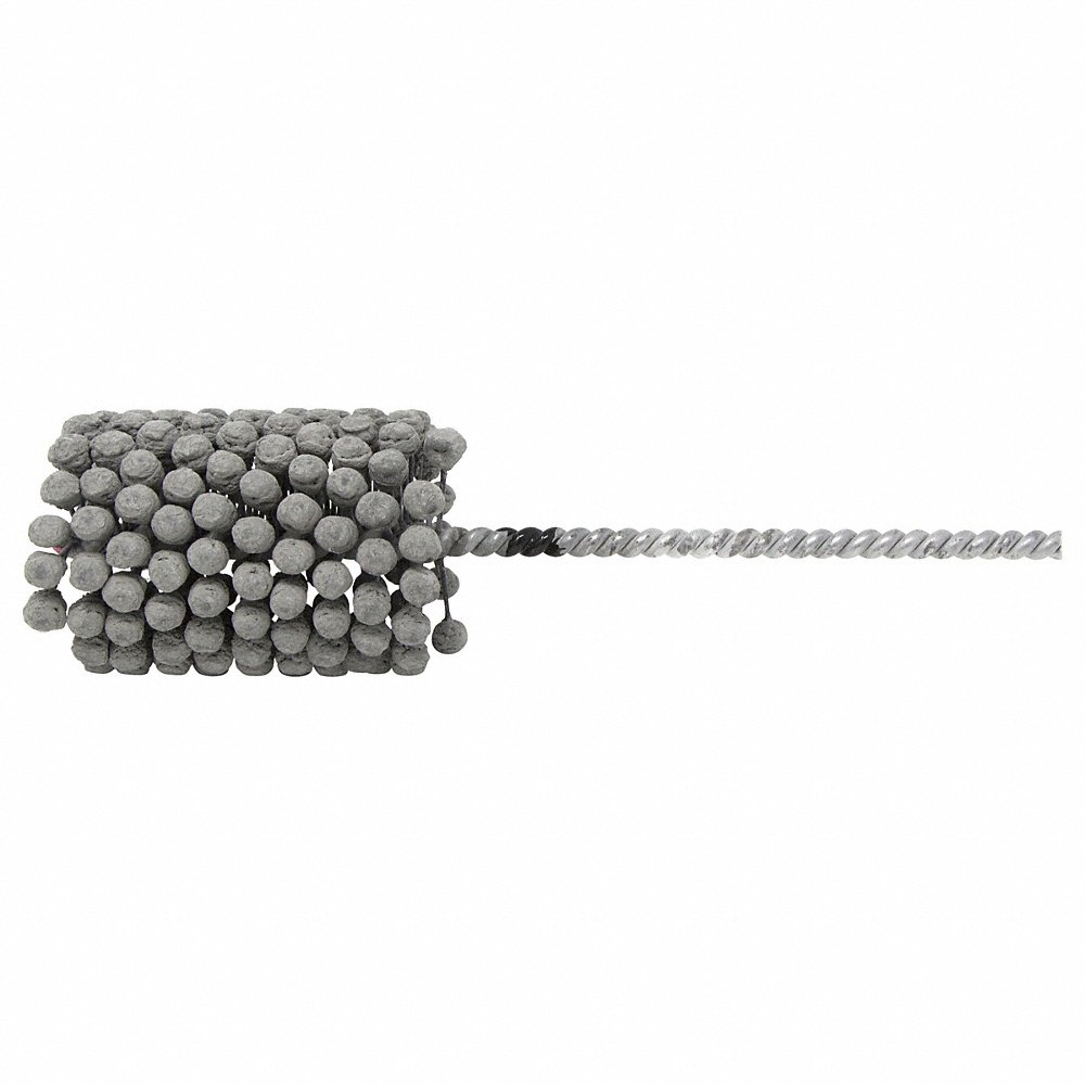 Flexible Cylinder Hone, 1-3/4 Inch Bore Dia, 3 Inch Lg, Aluminium Oxide, 600 Grit