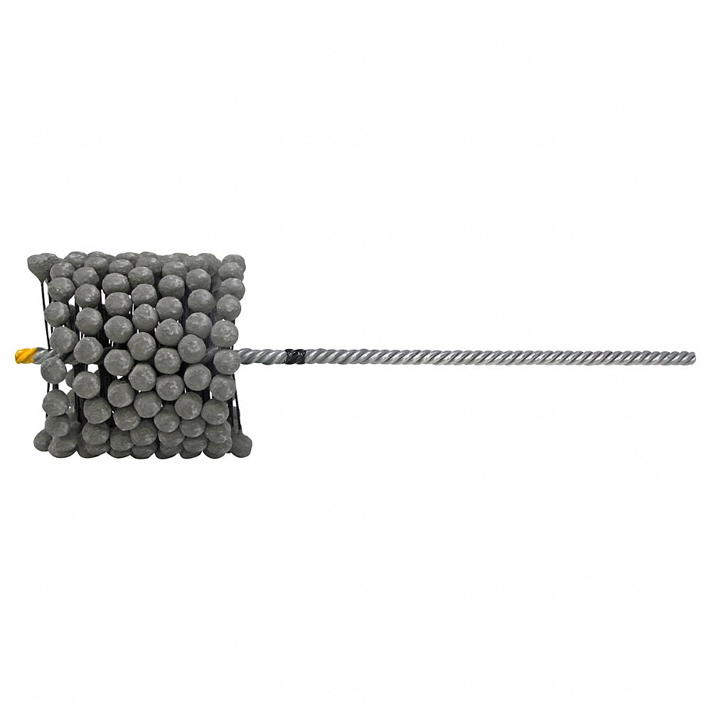 Flexible Cylinder Hone, 3-1/4 Inch Bore Dia, 3 1/2 Inch Lg, Aluminium Oxide, 400 Grit