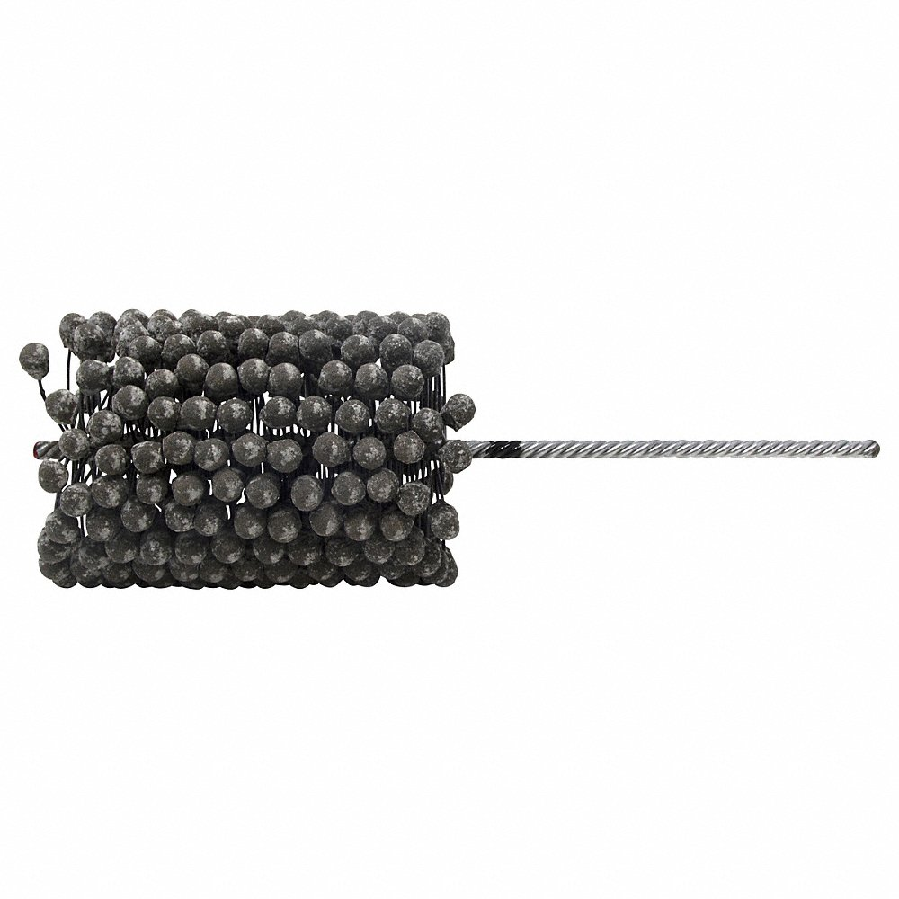 Flexible Cylinder Hone, 4 Inch Bore Dia, 6 Inch Lg, Aluminium Oxide, 180 Grit