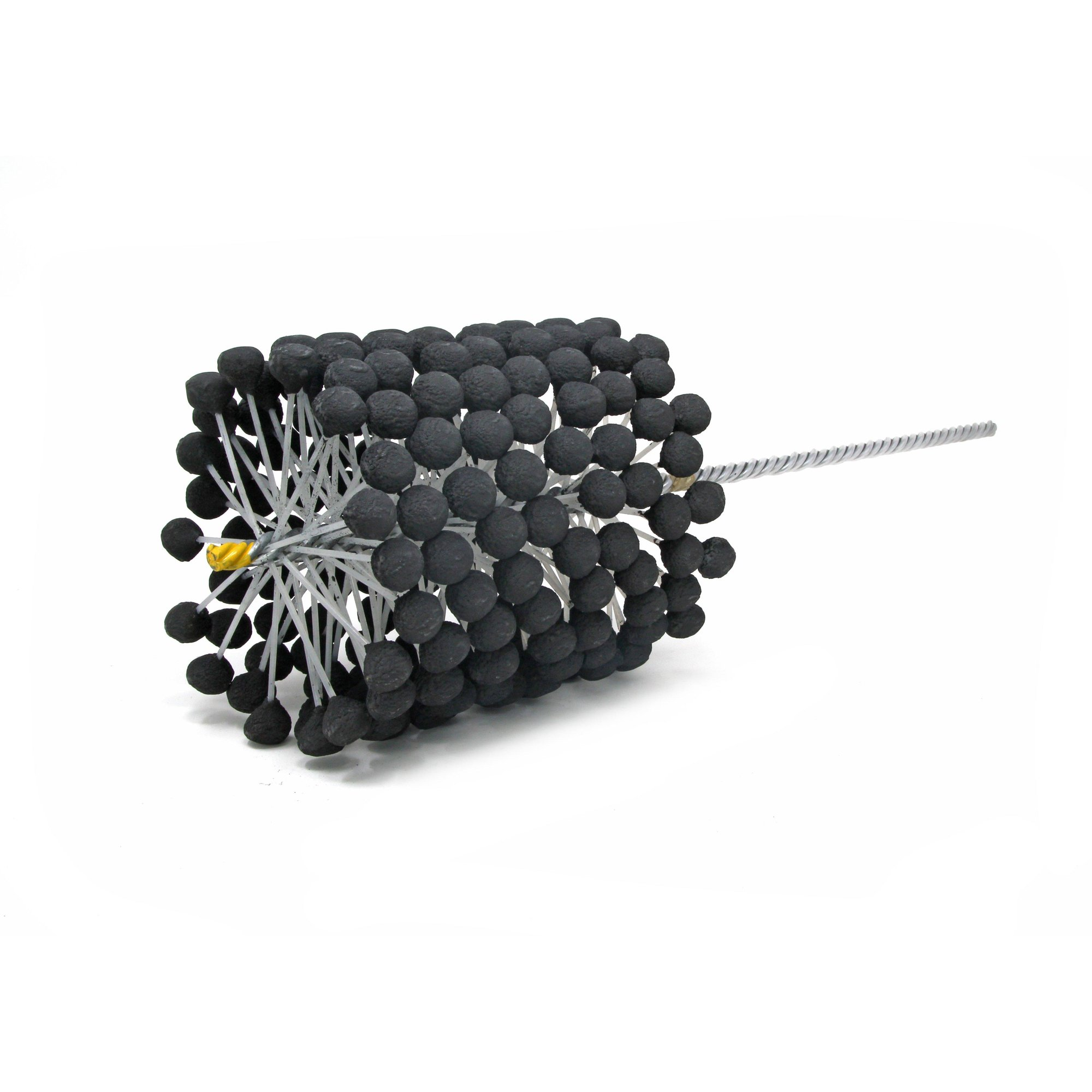 Standard Heavy Duty Flexible Hone, 5-1/2 in Bore Dia, 17.5 in Lg, Boron Carbide, 400 Grit